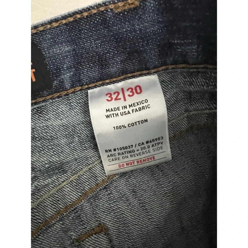 Ariat FR HRC2 Low Rise Boot Cut Jeans Men's 32x30 Western Cowboy Workwear Denim